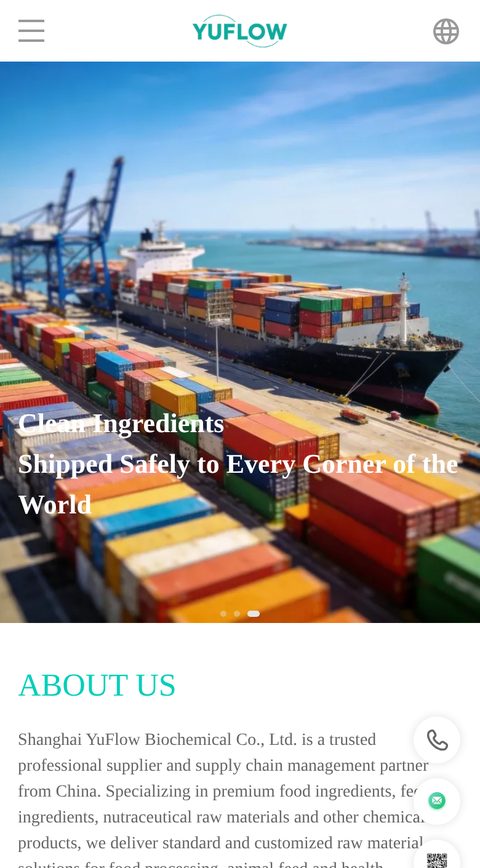 YUFLOW CHEM - Case website thiết bị hóa chất